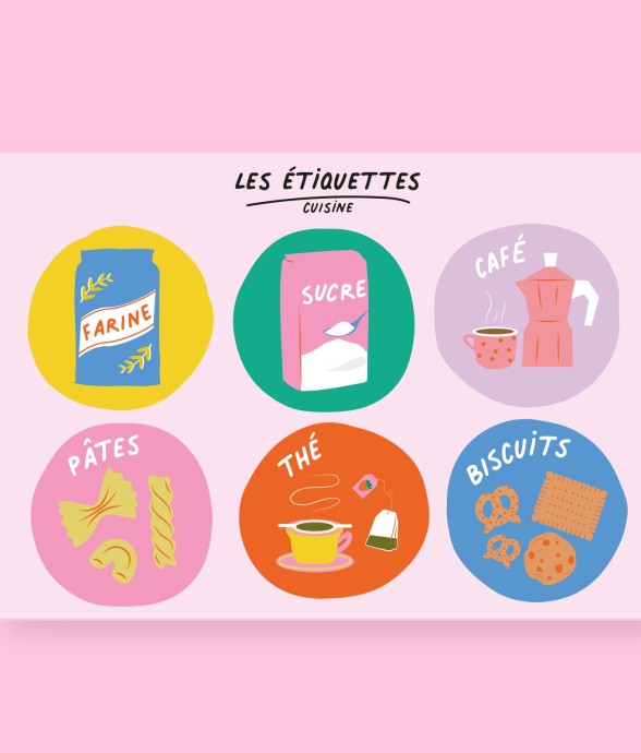 Étiquettes pour bocaux –...