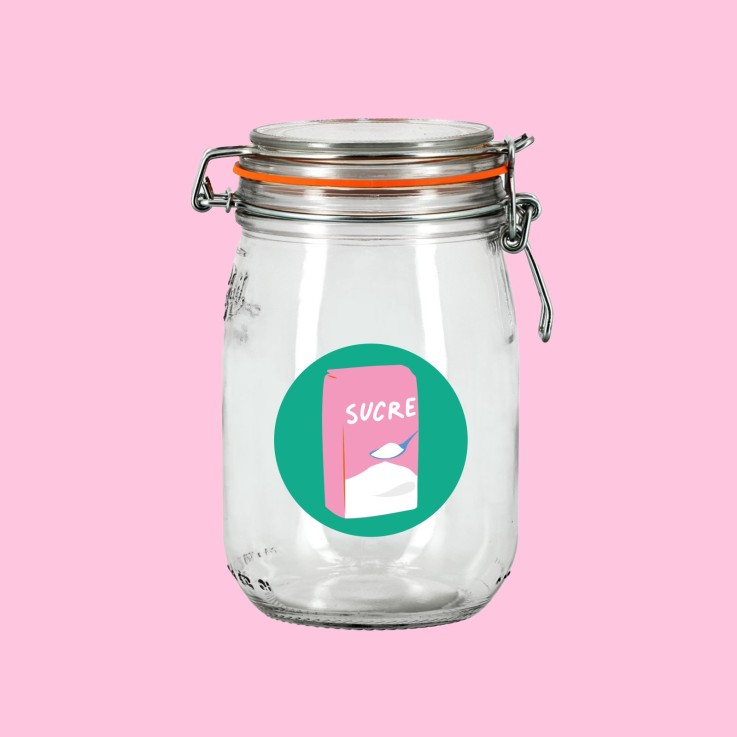 Étiquettes pour bocaux – Organisation cuisine