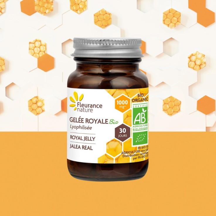 Gelée royale lyophilisée vitalité (30 gélules) Bio
