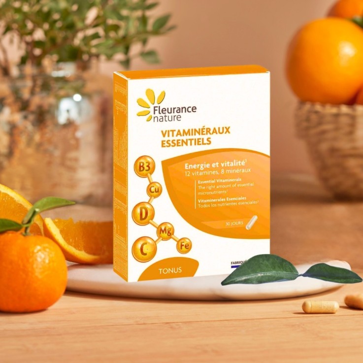 Vitaminéraux essentiels vitalité (30 gélules) Vegan