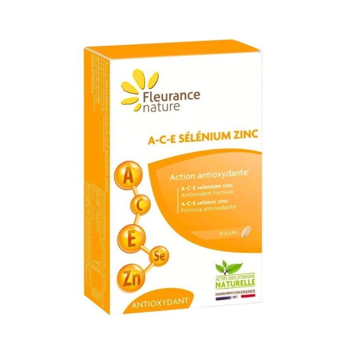A-C-E sélénium zinc vitalité (30 comprimés) Vegan