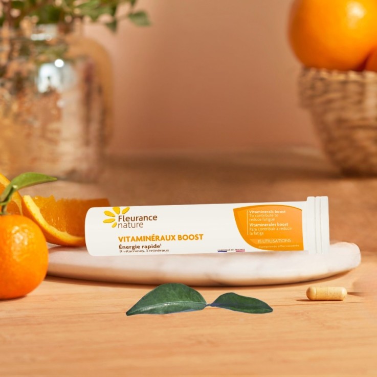 Vitaminéraux boost vitalité (15 comprimés) Vegan