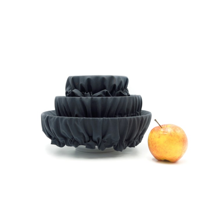 Recouvre bol en Coton Bio x 3 (S/M/L)