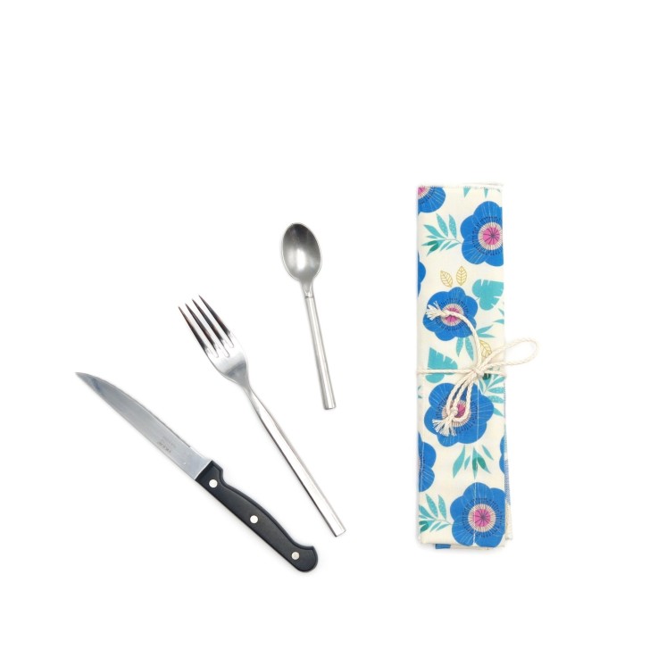 Etui à couverts en Coton Bio