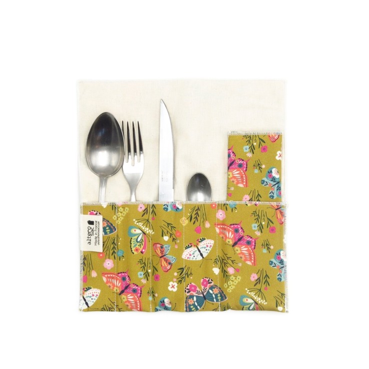 Etui à couverts en Coton Bio