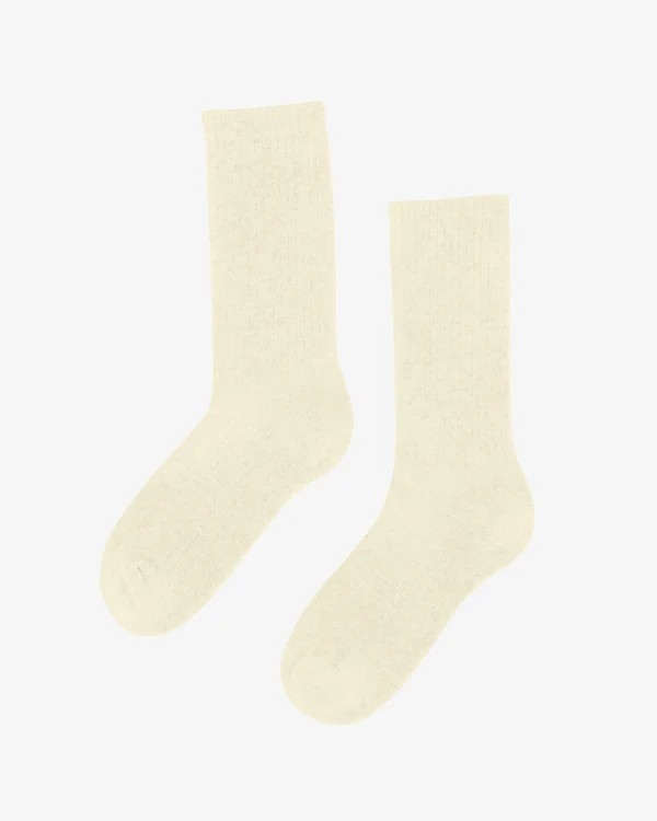 Chaussettes mixtes Active Soft Yellow en Coton Bio