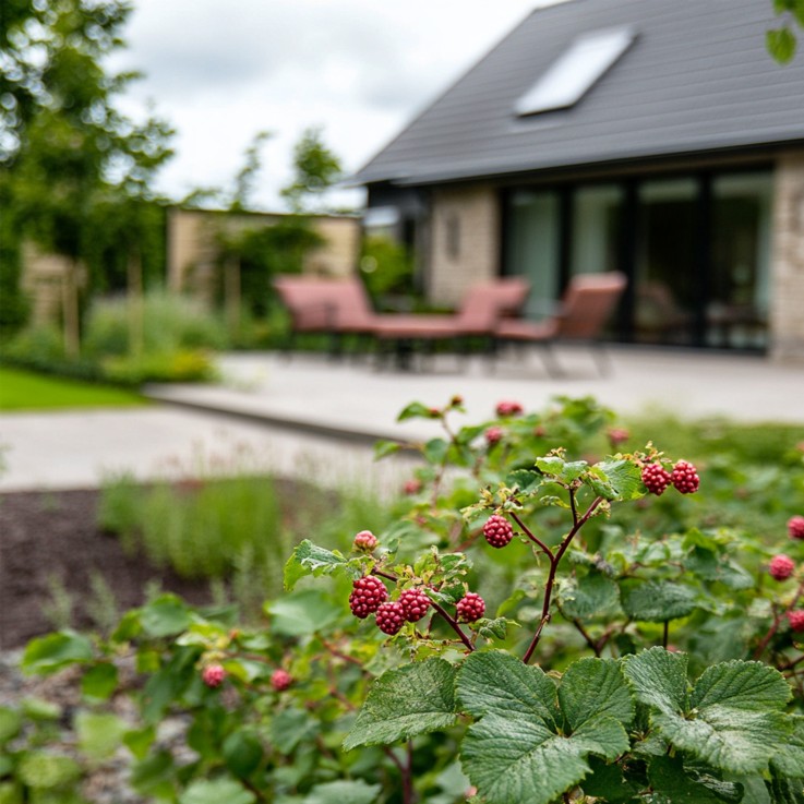 Framboise de Tay - Set de 3 - Rubus 'Tayberry' - Hauteur 25-40cm - ⌀9cm