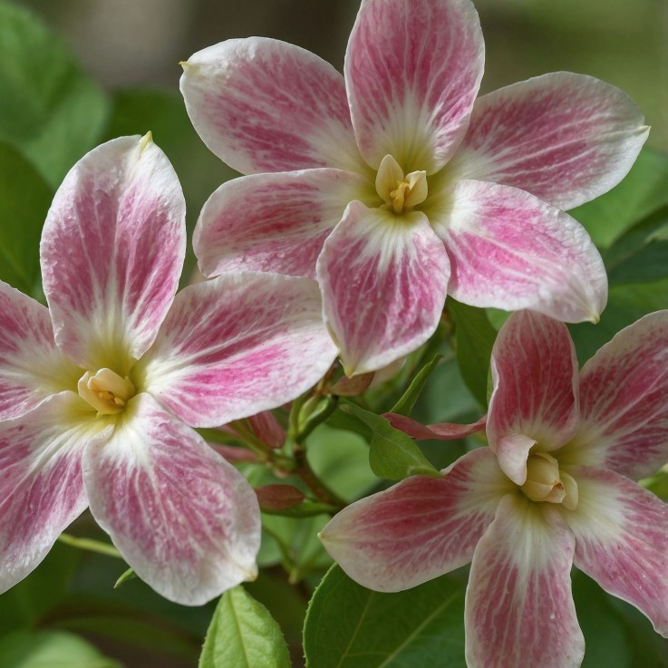 Jasmin étoilé - Set de 3 - Jasminum 'Summer Scent' - Hauteur 25-40cm - ⌀9cm