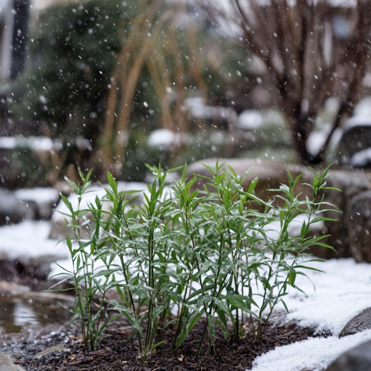 Bambou non-traçant - Set de 3 - Fargesia rufa - Hauteur 25-40cm - ⌀13cm