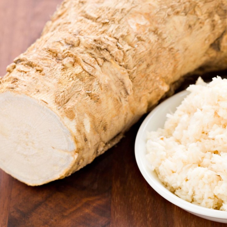 Raifort - Set de 2 - Armoracia rusticana - Rhizomes - Groen