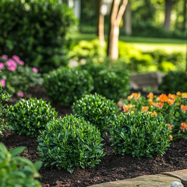 Houx crenelé - Set de 48 - Ilex crenata 'Jenny' - Hauteur 10-20cm - ⌀9cm