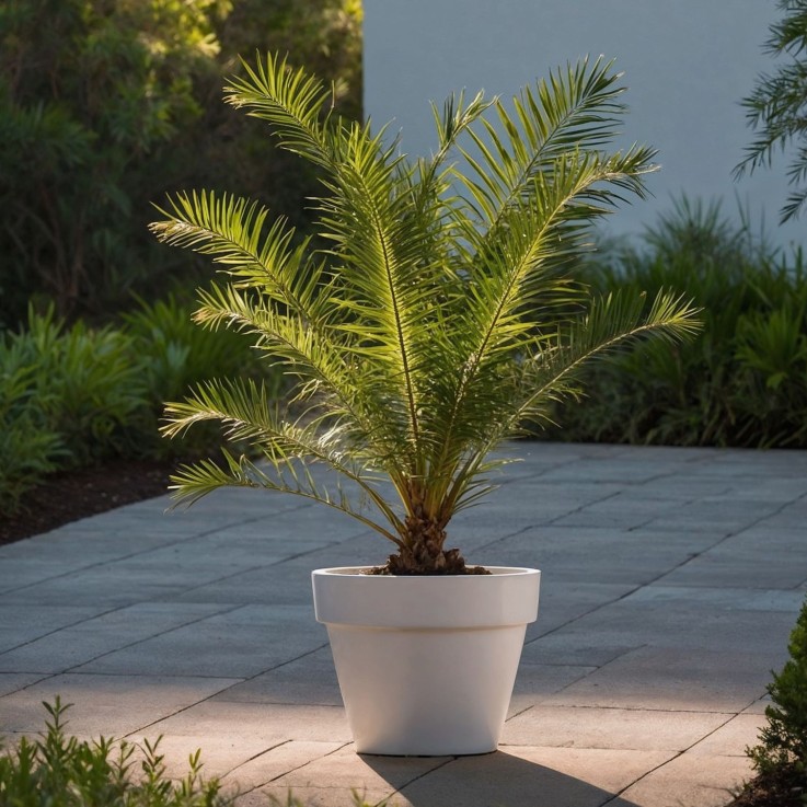Palmier Dattier des Canaries - Phoenix canariensis - Hauteur 50-60cm - ⌀15cm