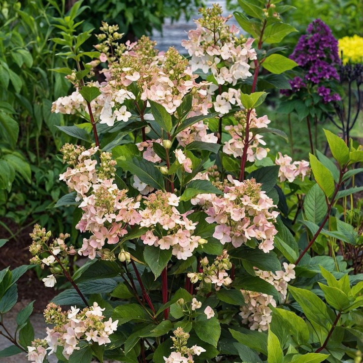 Hortensia - Hydrangea paniculata 'Early Harry' - Hauteur 25-40cm - ⌀19cm