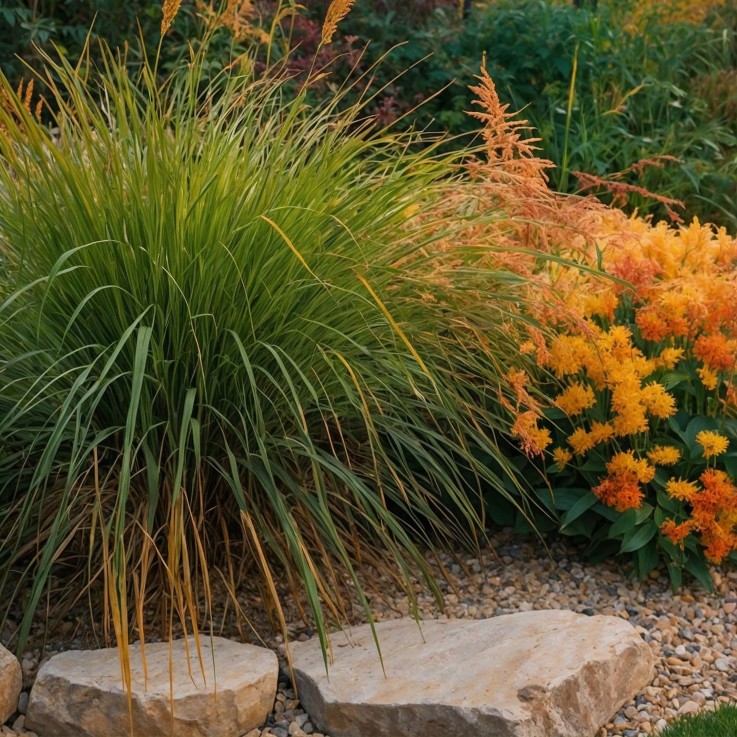 Pennisétum - Pennisetum alopecuroides 'Hameln' - Hauteur 20-30cm - ⌀23cm