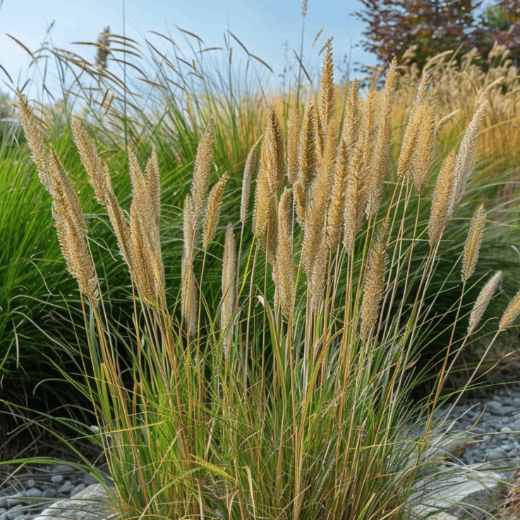 Calamagrostide - Calamagrostis acutiflora 'Overdam' - Hauteur 20-30cm - ⌀23cm