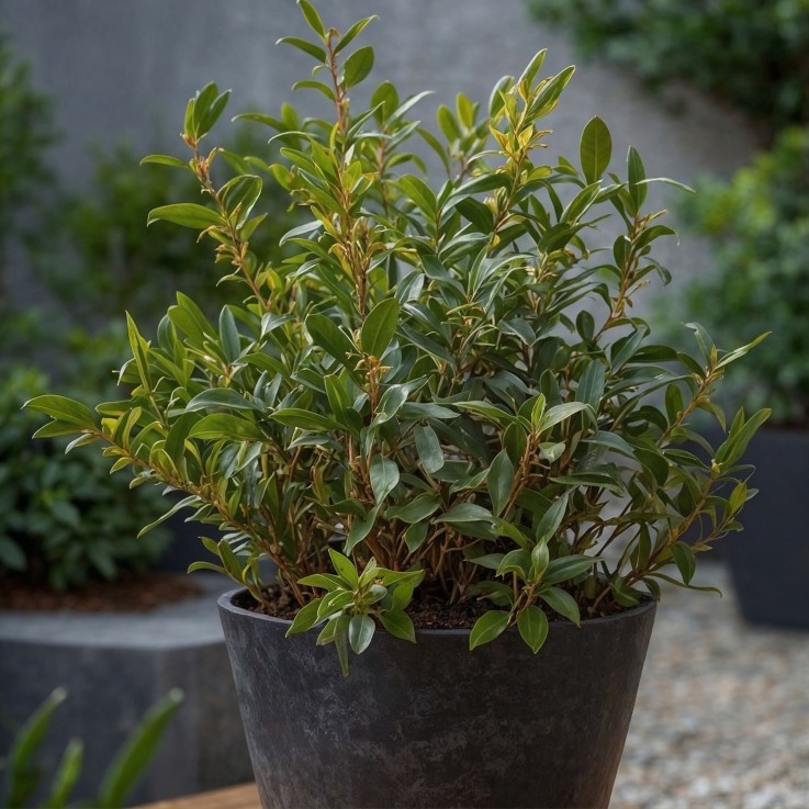 Sarcocoque confus - Set de 2 - Sarcococca 'Confusa' - Hauteur 30-40cm - ⌀17cm