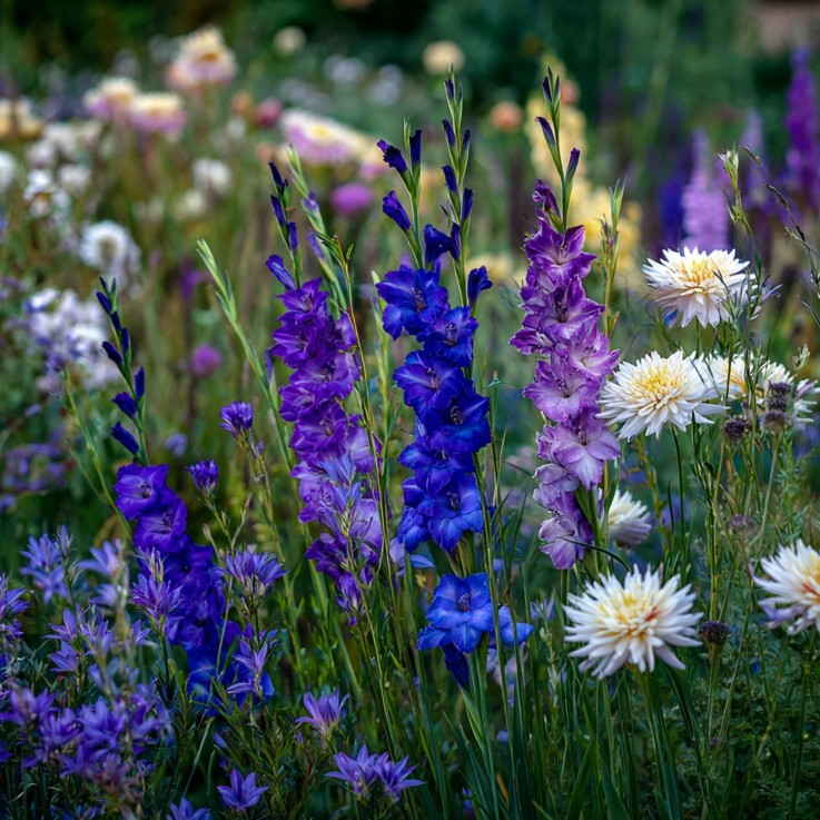 Mélange de bulbes pour le jardin - Set de 250 - Bleu