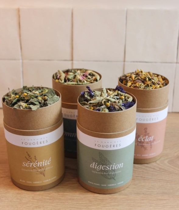 Coffret 4 infusions bio