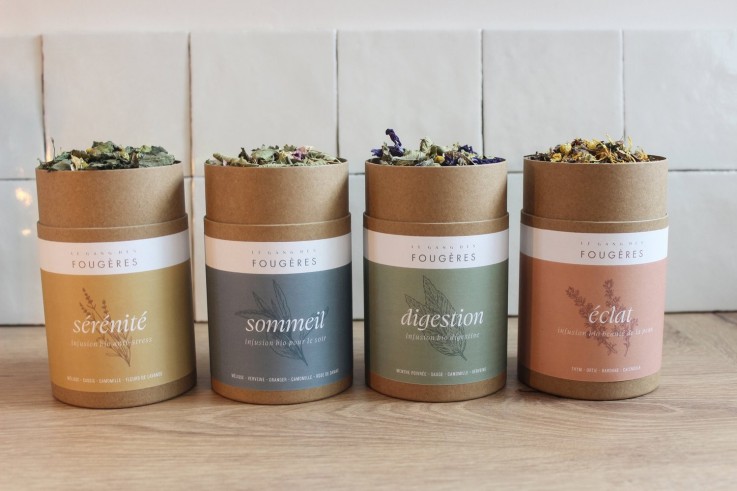 Coffret 4 infusions bio