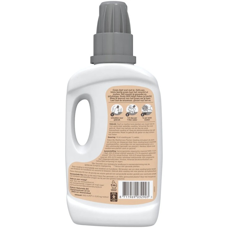 Pokon - Engrais liquide pour plantes méditerranéennes - 500 ml