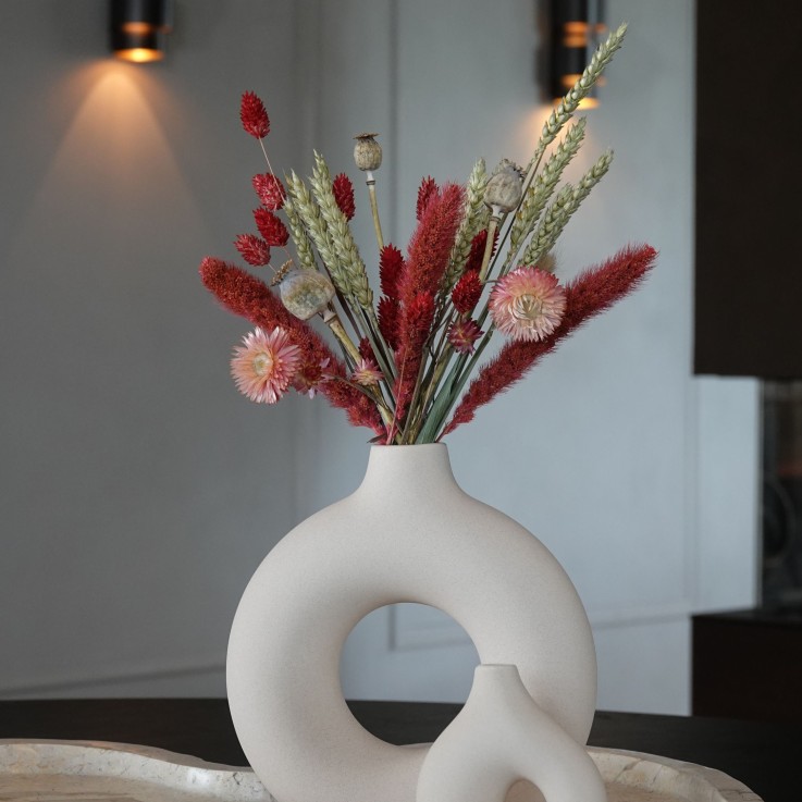 Fleurs séchées - Bouquet 'Pink Cocktail'