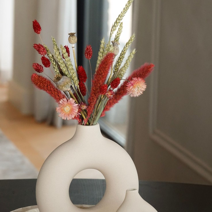 Fleurs séchées - Bouquet 'Pink Cocktail'