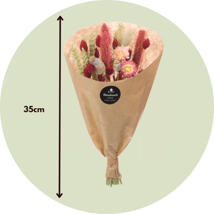 Fleurs séchées - Bouquet 'Pink Cocktail'