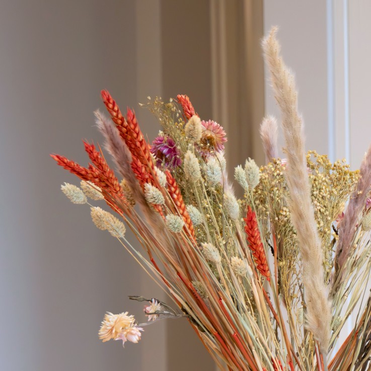 Fleurs séchées - Bouquet 'Trendy Hippy'