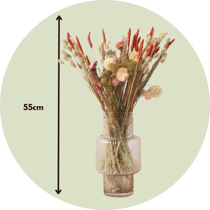 Fleurs séchées - Bouquet 'Trendy Hippy'