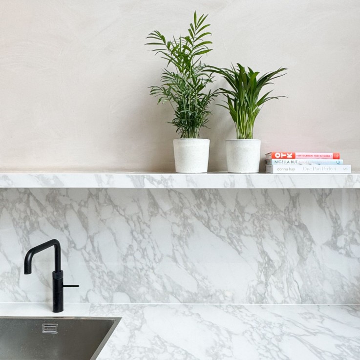 Palmiers d'intérieur - Set de 2 - Dypsis, Chamaedorea - Hauteur 25-40cm - ⌀12cm