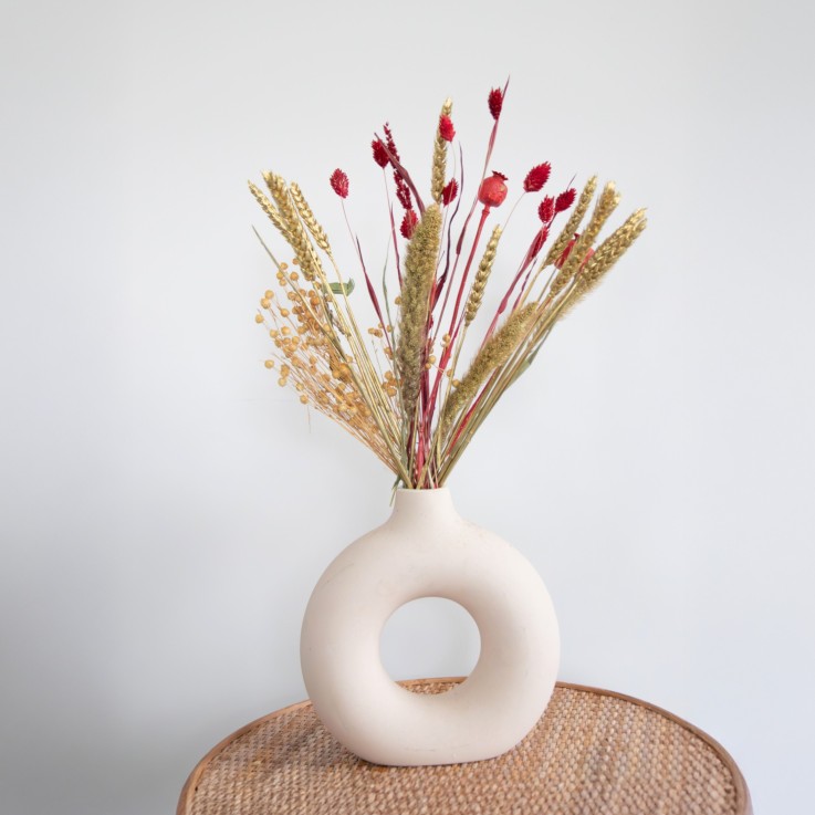 Fleurs séchées - Bouquet 'Jingle Bells'