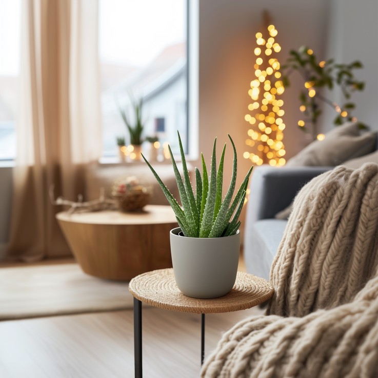 Aloe vera - Set de 6 - Aloe barbadensis - Hauteur 25-40cm - ⌀10,5cm