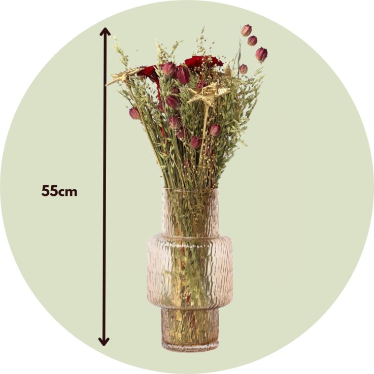 Fleurs séchées - Bouquet 'Trendy Lumi'