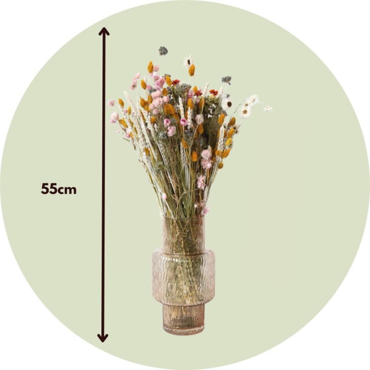 Fleurs séchées - Bouquet 'Large Patrice'