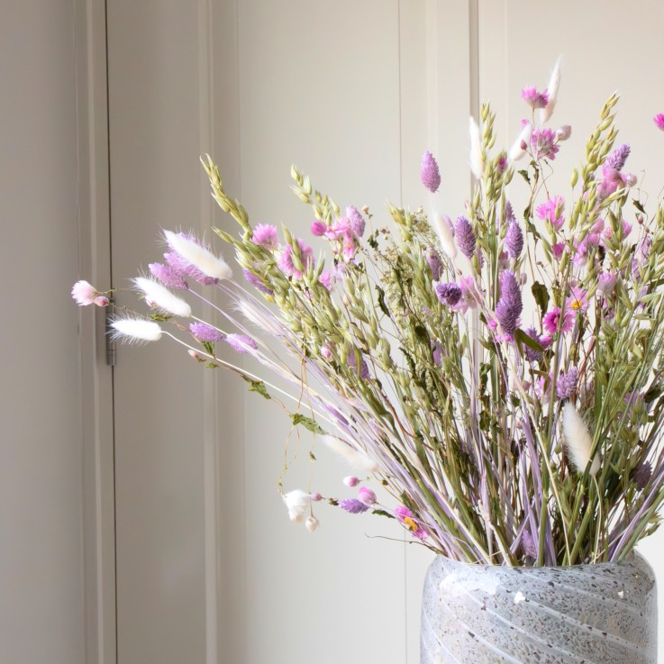 Fleurs séchées - Bouquet 'Trendy Pastel Palette'