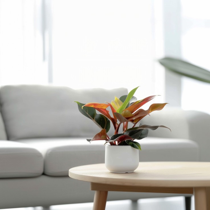 Plante verte - Philodendron 'Sun Light' - Hauteur 20-30cm - ⌀12cm