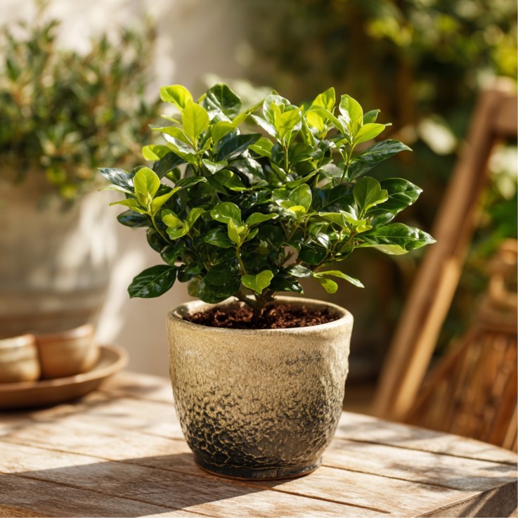 Jasmin du Cap - Set de 2 - Gardenia jasminoides - Hauteur 20-30cm - ⌀13cm