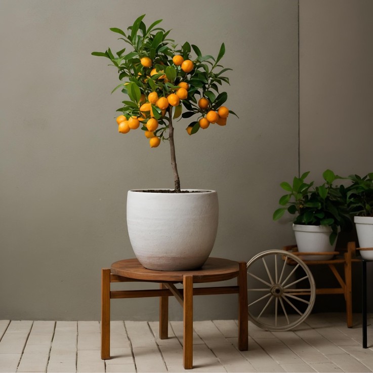Citronnier - Citrus mitis 'Calamondin' - Hauteur 55-65cm - ⌀19cm