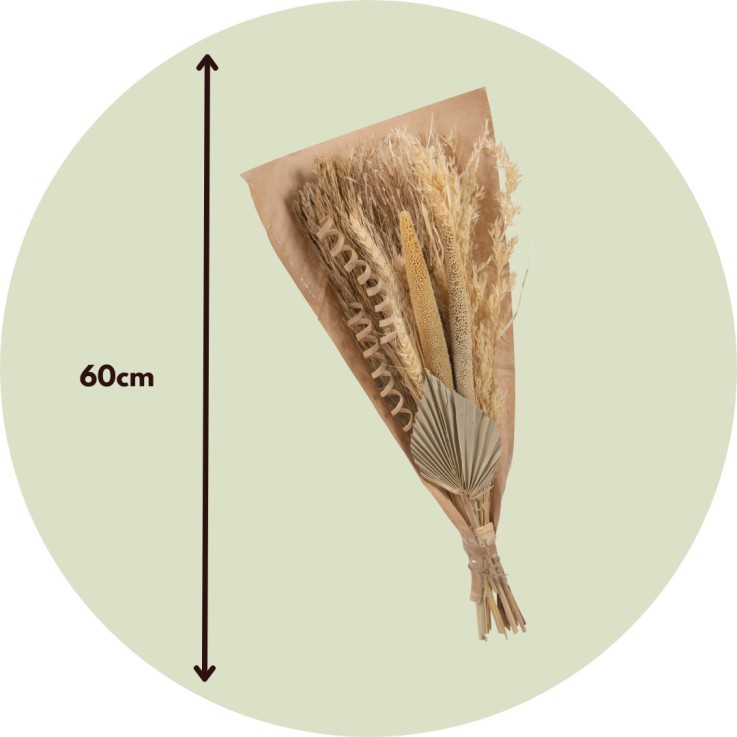 Fleurs séchées - Bouquet 'Scandinavian Sun'