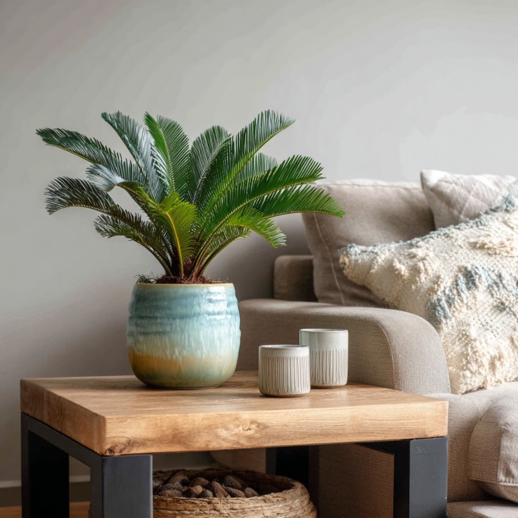 Sagou du Japon - Cycas revoluta - Hauteur 45-60cm - ⌀15cm