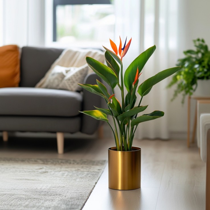 Oiseau de paradis - Strelitzia reginea - Hauteur 25-40cm - ⌀9cm