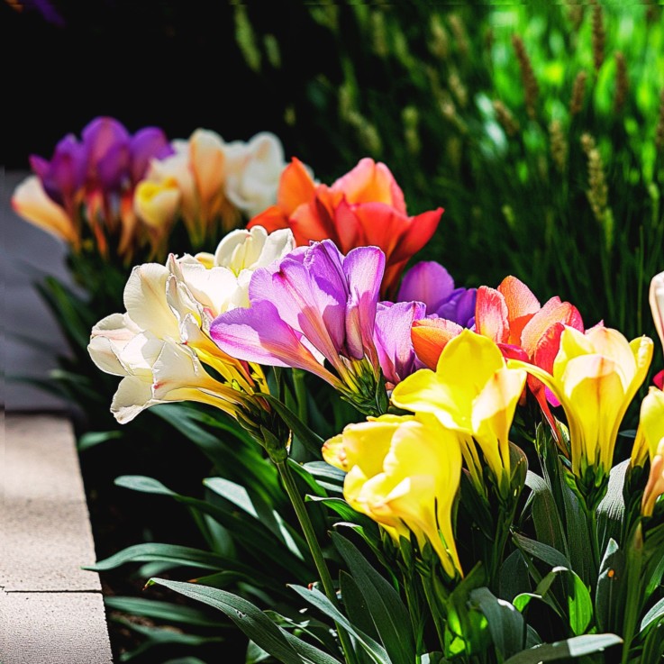 Freesia parfumée - Set de 100 - Freesia Mix - Bulbes à fleurs