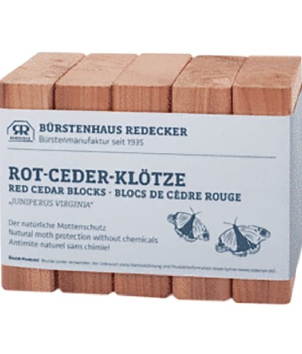5 blocs de cèdre rouge -...