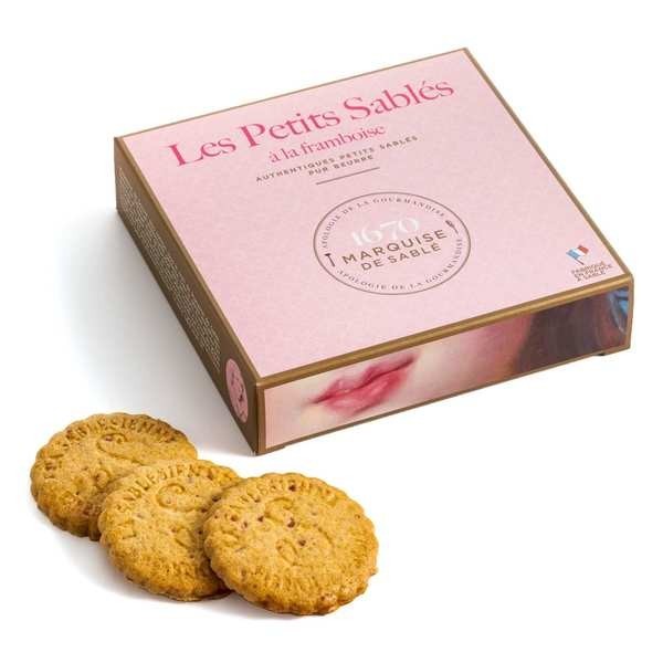 Le véritable sablé de Sarthe à la framboise - Boîte de 100g
