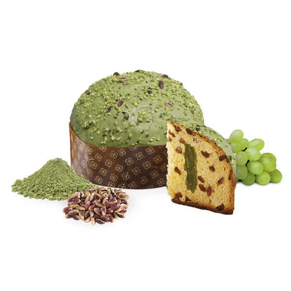 Panettone artisanal à la pistache et au matcha Loison - Le panettone de 750g