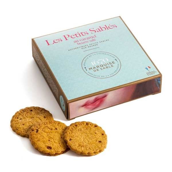 Le véritable sablé de Sarthe caramel au beurre salé - Boîte de 100g