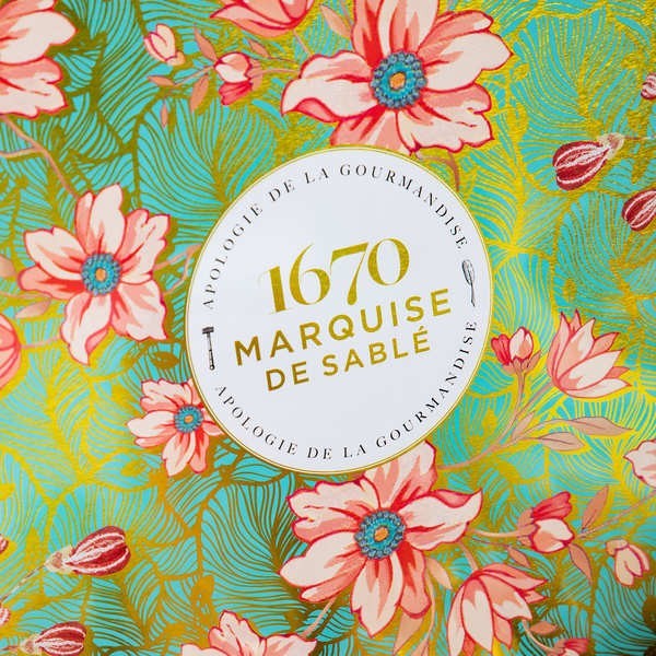 Assortiment de sablés de Sarthe - Boîte Féérie Végétale - Le coffret de 400g