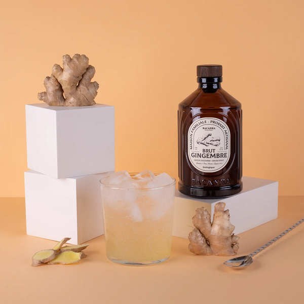Sirop de gingembre brut Bio - La bouteille de 400 ml