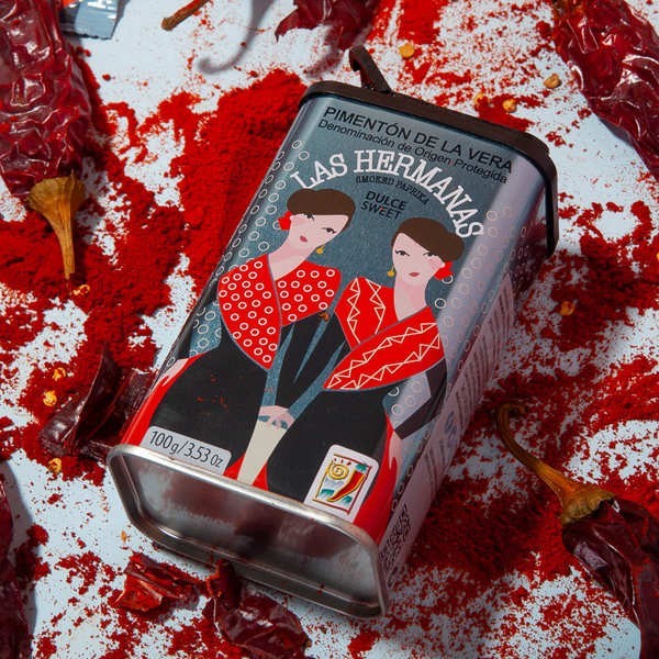 Pimenton de la Vera doux AOP (paprika fumé) - Boîte de 70g