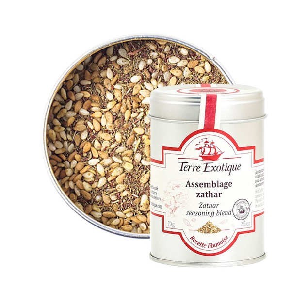 Zathar de Byblos du Liban (zaatar) - Pot de 70g